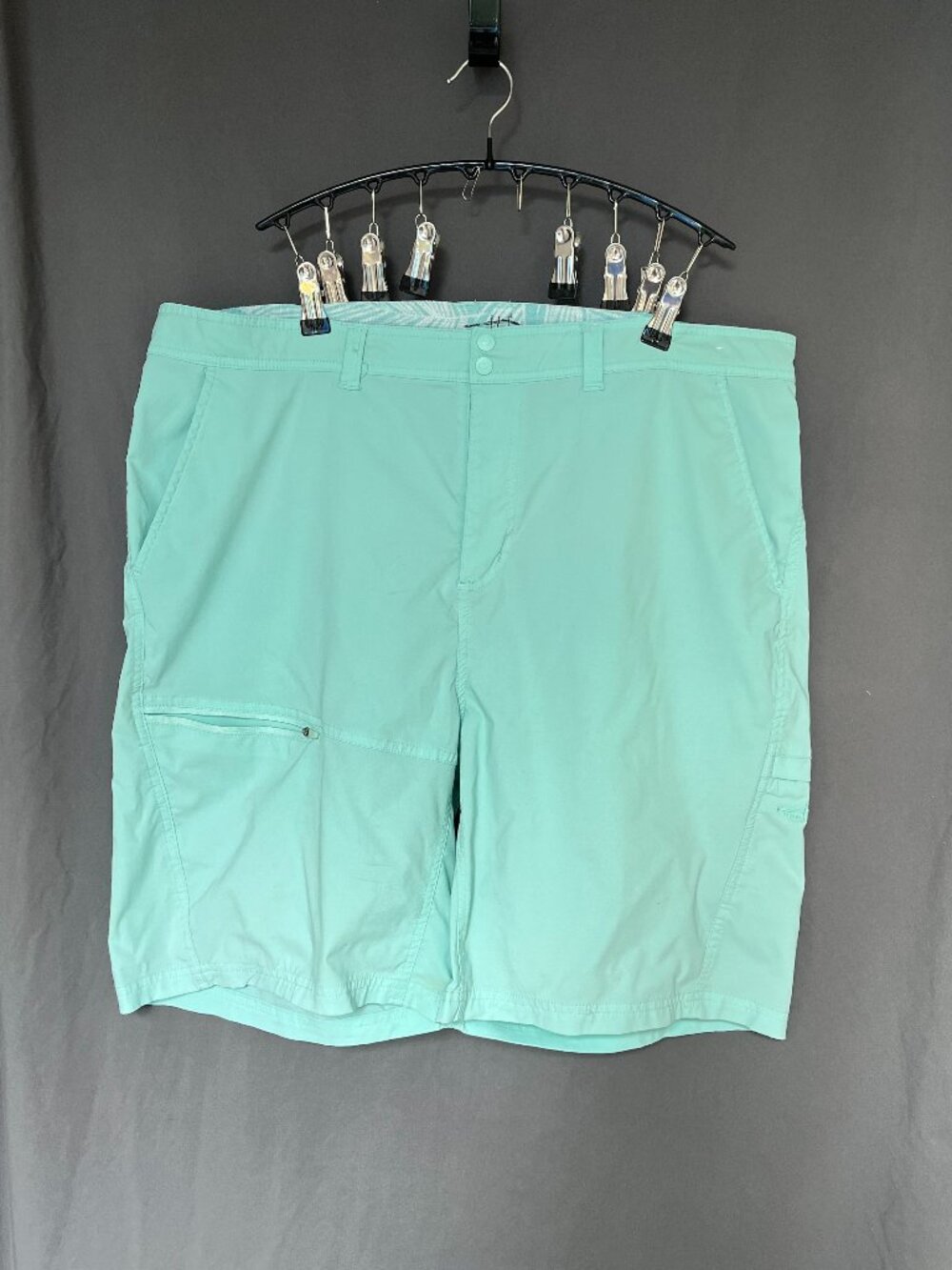 Reel Life Shorts Women's XXL Outdoor Fishing Nylon Stretch Mid Rise